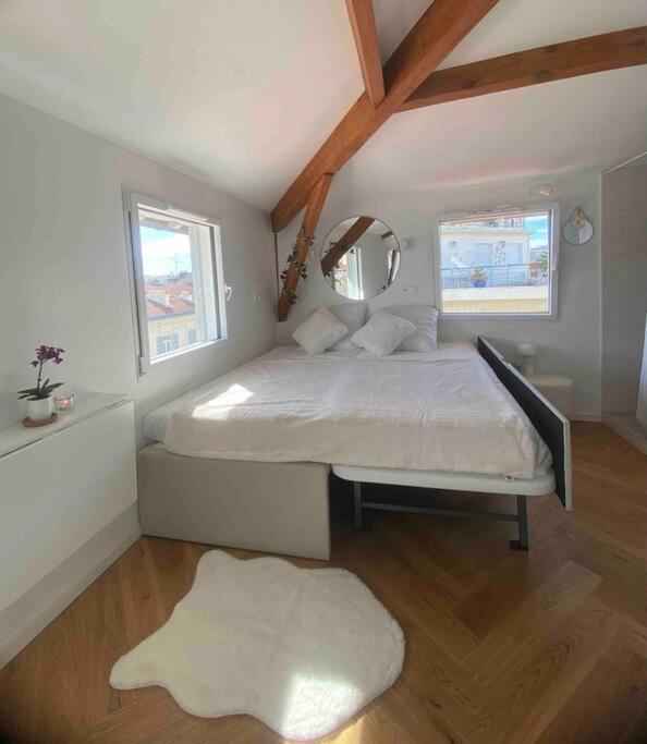 Heart Of Nice-Rooftop Seaside Studio Екстер'єр фото
